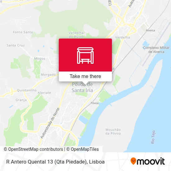 R Antero Quental 13 (Qta Piedade) map
