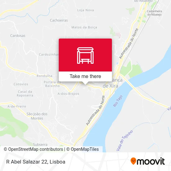 R Abel Salazar 22 map