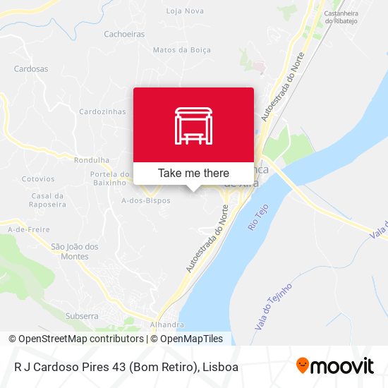 R J Cardoso Pires 43 (Bom Retiro) mapa