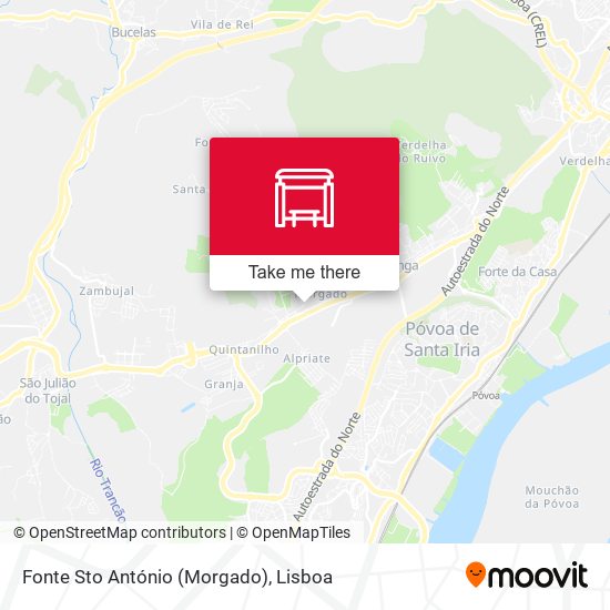 Fonte Sto António (Morgado) map