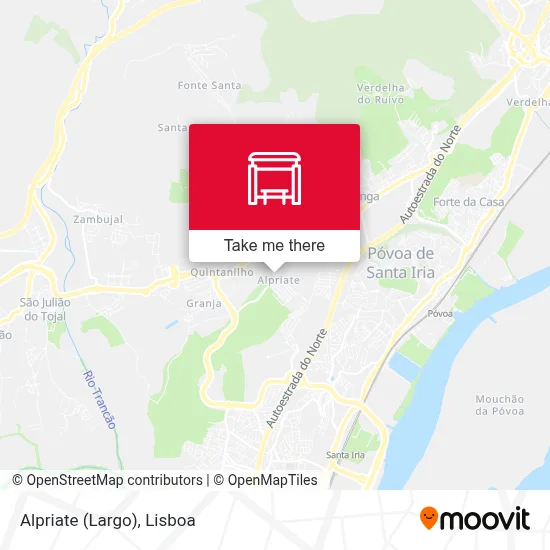 Alpriate (Largo) map