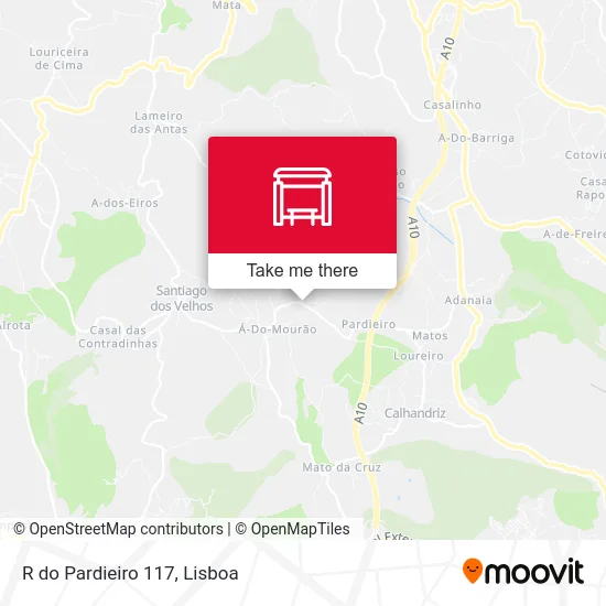 R do Pardieiro 117 map