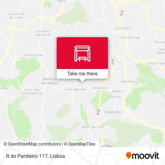 R do Pardieiro 117 map