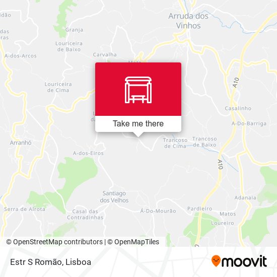 Estr S Romão mapa