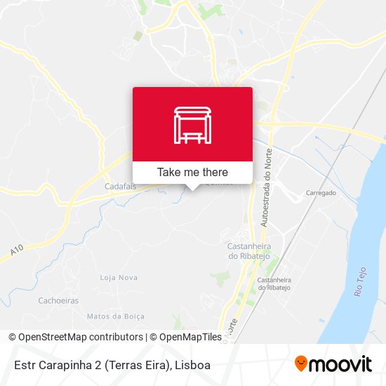 Estr Carapinha 2 (Terras Eira) map