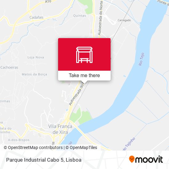 Parque Industrial Cabo 5 map