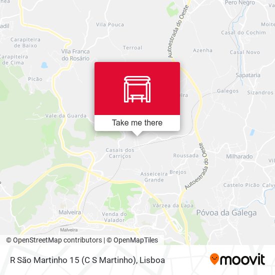 R São Martinho 15 (C S Martinho) map