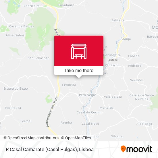 R Casal Camarate (Casal Pulgas) map