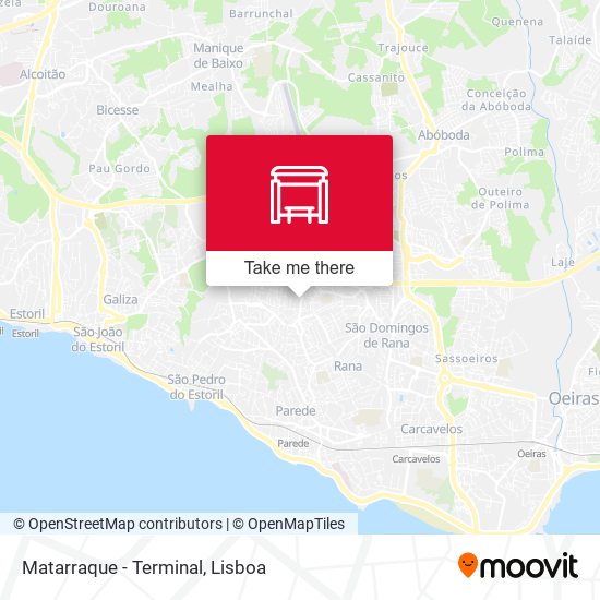 Matarraque - Terminal mapa