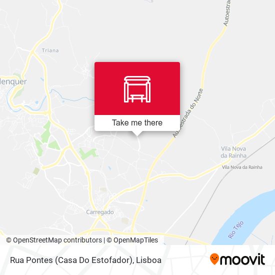 Rua Pontes (Casa Do Estofador) mapa