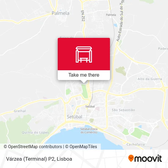 Várzea (Terminal) P2 map