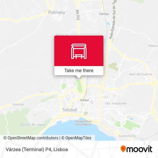 Várzea (Terminal) P4 map