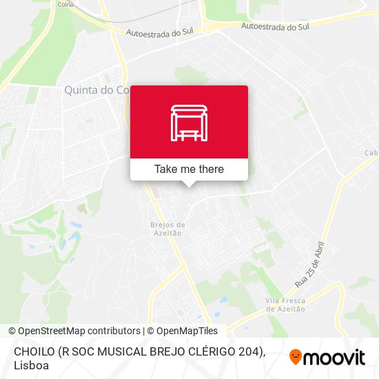 CHOILO (R SOC MUSICAL BREJO CLÉRIGO 204) mapa