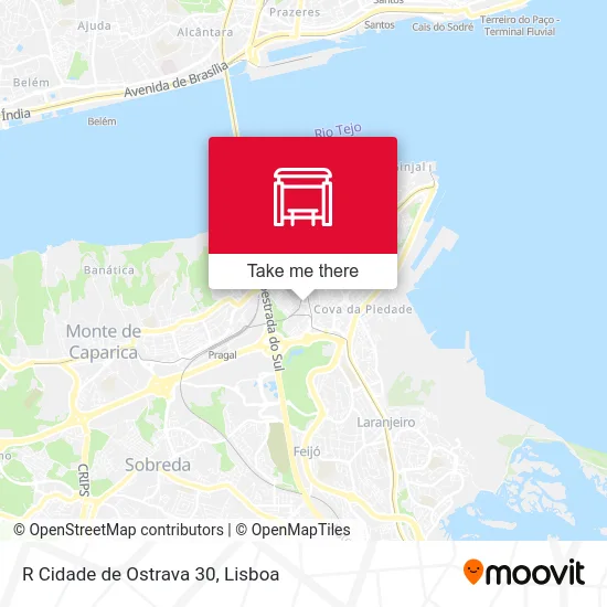 R Cidade de Ostrava 30 map