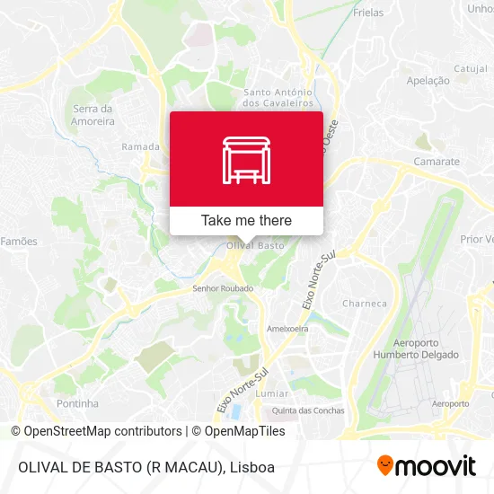 OLIVAL DE BASTO (R MACAU) map
