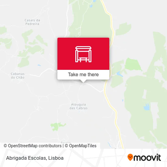 Abrigada Escolas map