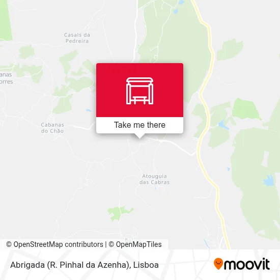 Abrigada (R. Pinhal da Azenha) map