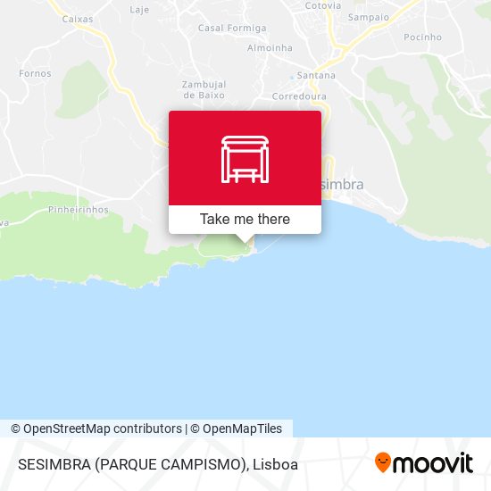 SESIMBRA (PARQUE CAMPISMO) mapa