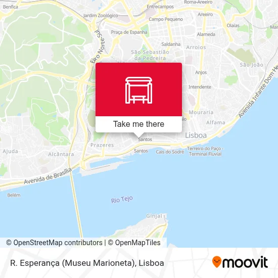 R. Esperança (Museu Marioneta) map