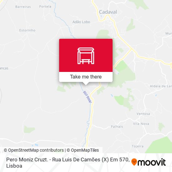 Pero Moniz Cruzt. - Rua Luis De Camões (X) Em 570 map