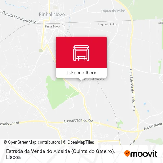 Estrada da Venda do Alcaide (Quinta do Gateiro) map