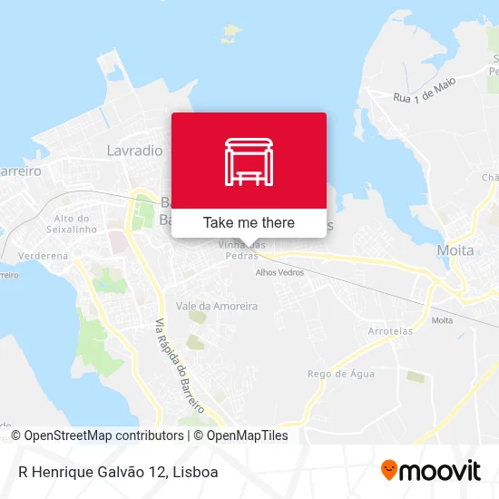 R Henrique Galvão 12 map