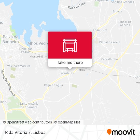 R da Vitória 7 mapa