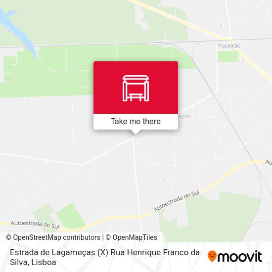 Estrada de Lagameças (X) Rua Henrique Franco da Silva map