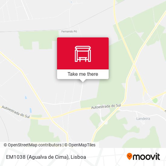 EM1038 (Agualva de Cima) mapa