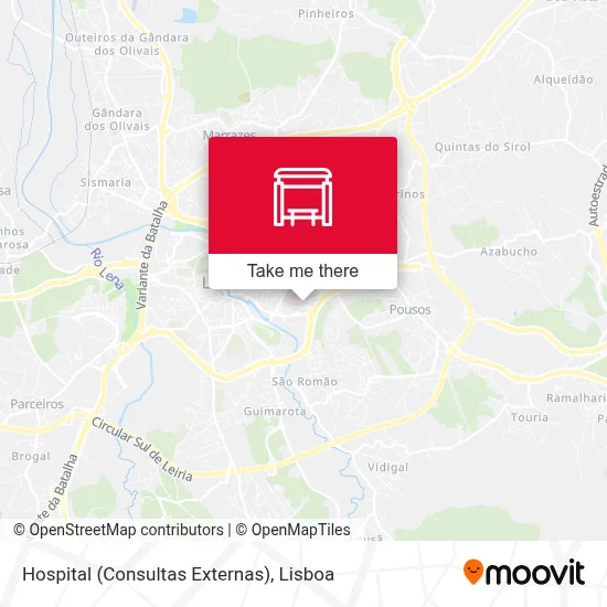 Hospital (Consultas Externas) map