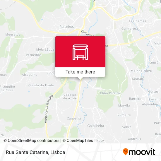 Rua Santa Catarina map