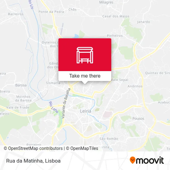 Rua da Matinha map