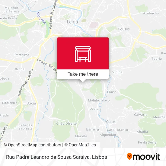 Rua Padre Leandro de Sousa Saraiva map