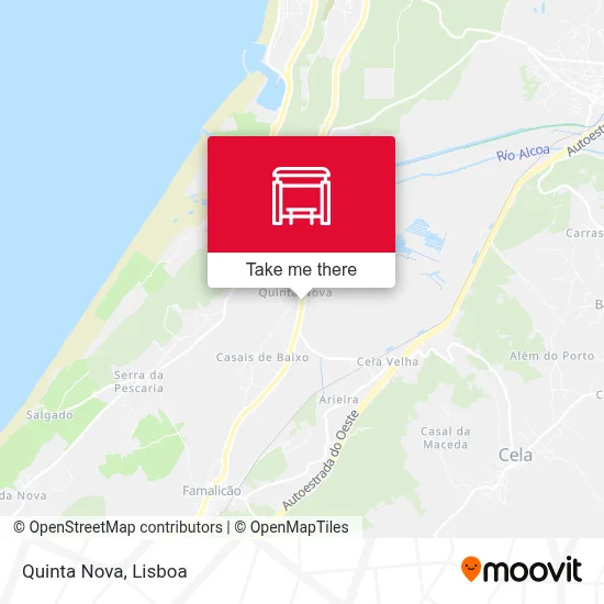 Quinta Nova map