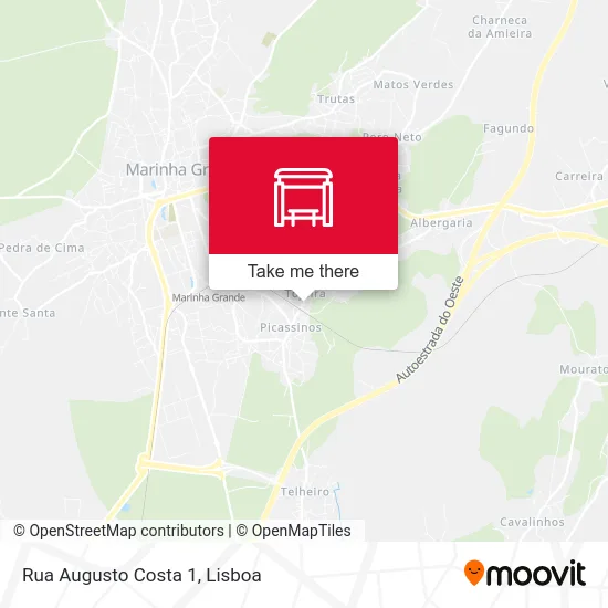 Rua Augusto Costa 1 map