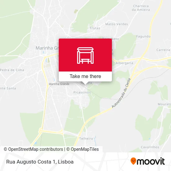Rua Augusto Costa 1 map