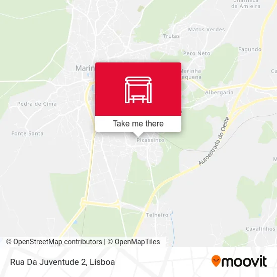 Rua Da Juventude 2 map