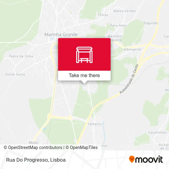 Rua Do Progresso map