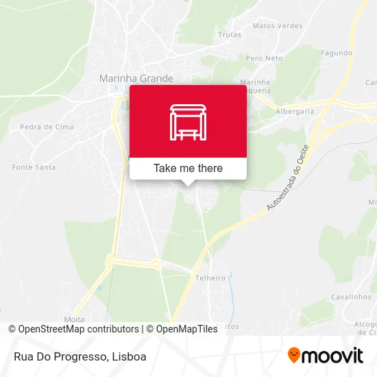 Rua Do Progresso map