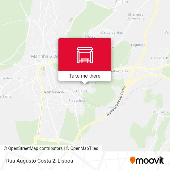 Rua Augusto Costa 2 map