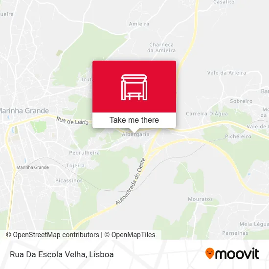 Rua Da Escola Velha map