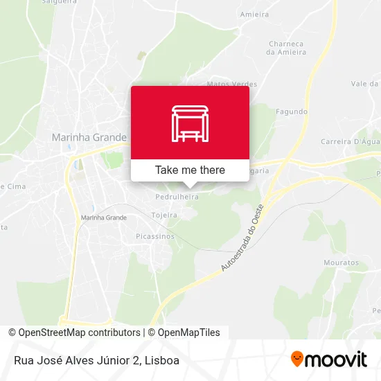 Rua José Alves Júnior 2 map