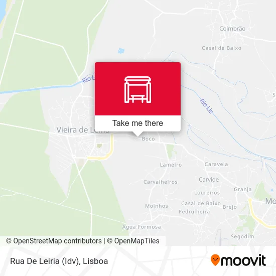 Rua De Leiria (Idv) map