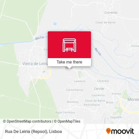 Rua De Leiria (Repsol) map