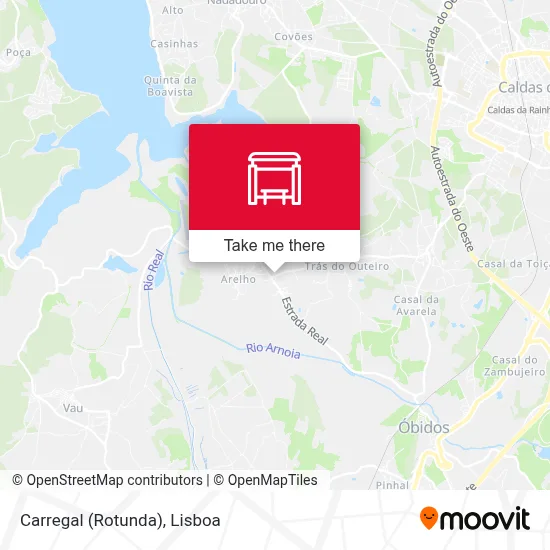 Carregal (Rotunda) map