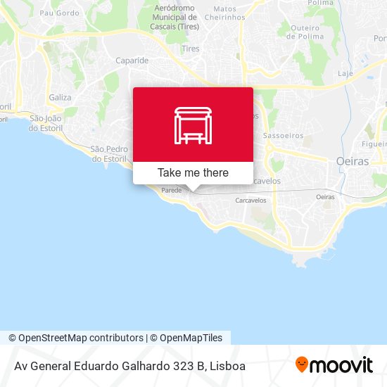 Av General Eduardo Galhardo 323 B mapa