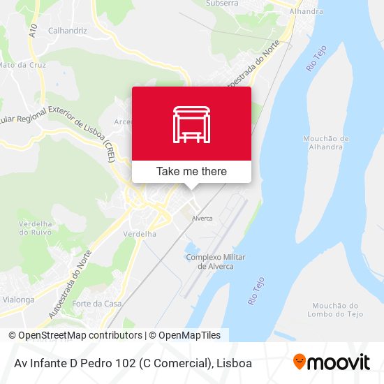 Av Infante D Pedro 102 (C Comercial) map