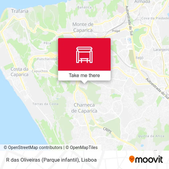 R das Oliveiras (Parque infantil) map
