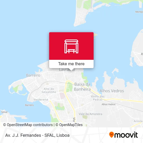 Av. J.J. Fernandes - SFAL map