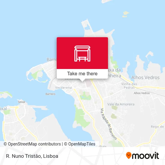 R. Nuno Tristão map